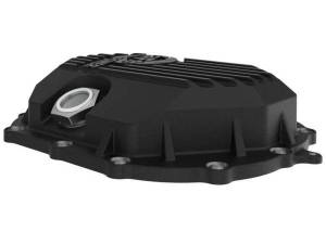 aFe - AFE Power 11-18 GM 2500-3500 AAM 9.25 Axle Front Diff Cover Black Machined w/ 2 Qts 75w90 Oil - 46-71051B - Image 4