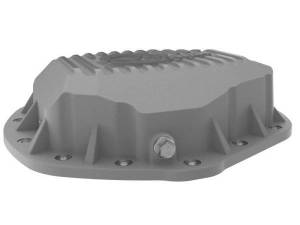aFe - aFe Street Series Rear Differential Cover Raw w/ Machined Fins 01-18 GM Diesel Trucks V8-6.6L (td) - 46-71060A - Image 3