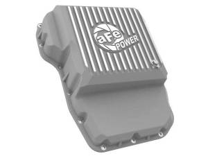 aFe - aFe Transmission Pan Raw w/ Machined Fins 13-19 Dodge Diesel Trucks L6-6.7L (td) - 46-71160A - Image 3