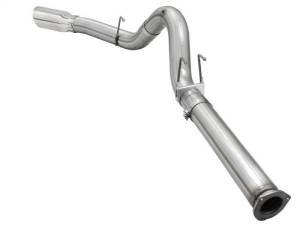 aFe - aFe Atlas Exhausts 5in DPF-Back Aluminized Steel Exhaust 2015 Ford Diesel V8 6.7L (td) Polished Tip - 49-03064-P - Image 3