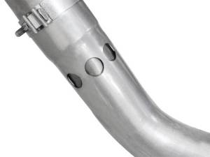 aFe - aFe Atlas Exhaust 4in DPF-Back Exhaust Aluminized Steel Polished Tip 11-14 ford Diesel Truck V8-6.7L - 49-03065-P - Image 4