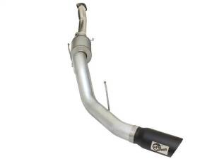aFe - aFe Atlas Exhausts 4in Cat-Back Aluminized Steel Exhaust Sys 2015 Ford F-150 V6 3.5L (tt) Black Tip - 49-03069-B - Image 3
