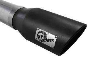 aFe - aFe Atlas Exhaust 5in DPF-Back Al Steel 07.5-10 GM Diesel Trucks V8-6.6L (td) LMM (Blk Tip) - 49-04040-B - Image 2