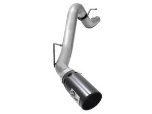 aFe - aFe LARGE BORE HD 3.5in DPF-Back Alum Exhaust w/Black Tip 2016 GM Colorado/Canyon 2.8L (td) - 49-04064-B - Image 1