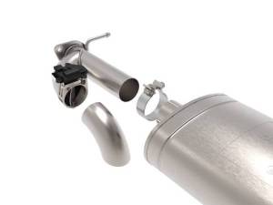 aFe - aFe Gemini XV 3in 304 SS Cat-Back Exhaust 19-21 Ram 1500 V8 5.7L Hemi w/ Black Tips - 49-32081-B - Image 4