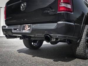 aFe - aFe Gemini XV 3in 304 SS Cat-Back Exhaust 19-21 Ram 1500 V8 5.7L Hemi w/ Black Tips - 49-32081-B - Image 6