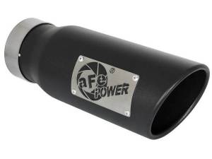 aFe - aFe Gemini XV 3in 304 SS Cat-Back Exhaust 15-20 Ford F-150 V6 2.7L/3.5 w/ Black Tips - 49-33123-B - Image 3