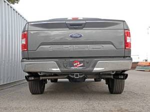 aFe - aFe Gemini XV 3in 304 SS Cat-Back Exhaust 15-20 Ford F-150 V6 2.7L/3.5 w/ Black Tips - 49-33123-B - Image 7