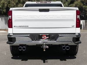 aFe - aFe Vulcan Series 3in-2-1/2in 304 SS Cat-Back 2019 GM Silverado / Sierra 1500 V8-5.3L w/ Black Tips - 49-34104-B - Image 5