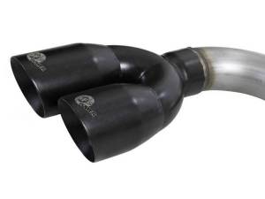 aFe - aFe Rebel XD Series 3in 304SS DPF-Back 20-21 GM Trucks L6-3.0L (td) LM2 - Dual Black Tip - 49-34129-B - Image 5