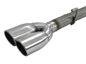 aFe - aFe Gemini XV 3in 304 SS Cat-Back Exhaust w/ Cutout 19-21 GM Silverado/Sierra 1500 V8- w/ Black Tips - 49-34139-P - Image 5