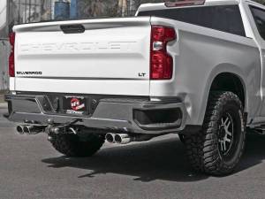 aFe - aFe Gemini XV 3in 304 SS Cat-Back Exhaust w/ Cutout 19-21 GM Silverado/Sierra 1500 V8- w/ Black Tips - 49-34139-P - Image 6