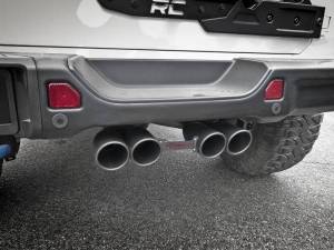 aFe - aFe Rebel Series 2.5in 304 SS Cat-Back Exhaust w/ Black Tip 18-20 Jeep Wrangler (JL) - 49-38073-B - Image 4