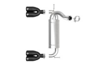 aFe - aFe Vulcan Series 2.5in 304 SS Axle-Back Exhaust Black 07-18 Jeep Wrangler (JK) V6-3.6/3.8L - 49-38086-B - Image 8