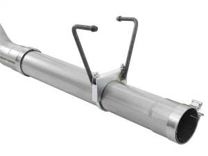 aFe - aFe LARGE BORE HD 4in 409-SS DPF-Back Exhaust w/Polished Tip 07.5-12 Dodge Diesel Trucks L6-6.7L(td) - 49-42006-P - Image 2