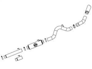 aFe - aFe MACHForce XP Exhaust 5in Cat-Back SS 04.5-07 Dodge Diesel Trucks L6-5.9L (td) - 49-42012 - Image 7