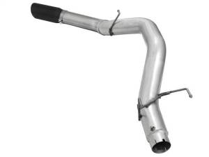 aFe - aFe MACHForce XP 5in DPF-Back SS Exhaust Dodge RAM 13-14 6.7L (td) Mega Cab w/ Black Tip - 49-42039-B - Image 2