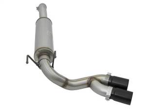 aFe - aFe Rebel Series 3-1/2in 409 SS Cat-Back Exhaust System w/Black Tip RAM 2500/3500 14-17 V8 6.4L - 49-42057-B - Image 2