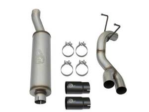 aFe - aFe Rebel Series 3-1/2in 409 SS Cat-Back Exhaust System w/Black Tip RAM 2500/3500 14-17 V8 6.4L - 49-42057-B - Image 7