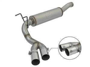 aFe - aFe POWER Rebel Series 3.5in 409 SS Cat Back Exhaust w/Pol Tips 14-17 RAM 2500/3500 V8-6.4L Hemi - 49-42057-P - Image 1