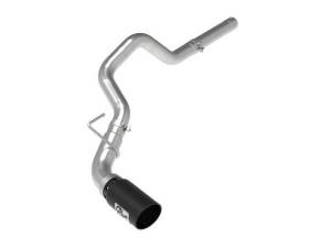 aFe - aFe LARGE BORE HD 3in 409-SS DPF-Back Exhaust w/Black Tip 14-18 RAM 1500 EcoDiesel V6-3.0L (td) - 49-42065-B - Image 1