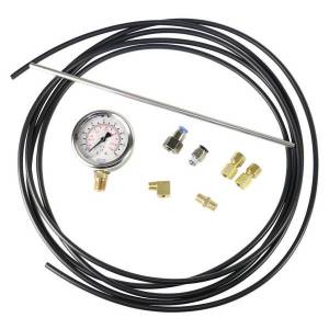 BD Diesel - BD Diesel Back Pressure Gauge Kit 160 PSI Liquid Filled For Butterfly Style Exhaust Brakes Incl. Gauge/Hose/Fittings/Tubing - 1030050 - Image 1