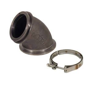 BD Diesel Elbow Adapter Incl. V-Band Clamp Cast - 1045101
