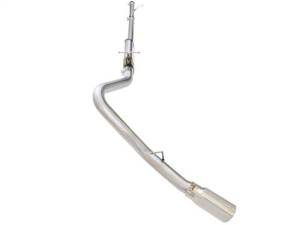 aFe - aFe MACHForce XP Exhaust 3in-3.5in SS Single Side Ext CB w/ Polish Tip 99-04 Ford F-250 V8 5.4L/6.8L - 49-43076-P - Image 7