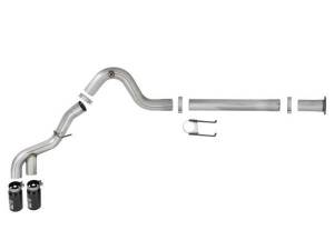 aFe - aFe Power 15-16 Ford F250/F350 6.7L Diesel Rebel XD 4in 409 SS DPF-Back Exhaust System - Black Tips - 49-43121-B - Image 5