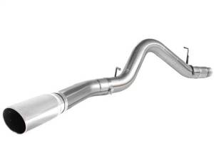 aFe - aFe MACHForce XP Exhaust 5in DPF-Back SS 11-13 GM Diesel Trucks V8-6.6L (td) (LML) (Pol Tip) - 49-44041-P - Image 3