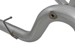 aFe - aFe LARGE Bore HD 4in Dual DPF-Back SS Exhaust w/Polished Tip 16-17 GM Diesel Truck V8-6.6L (td) LML - 49-44080-P - Image 6