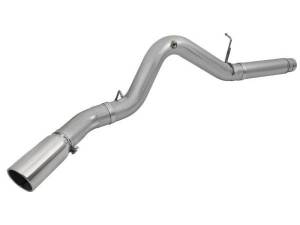 aFe - aFe LARGE Bore HD 5in Exhausts DPF-Back SS w/ Pol Tips 16-17 GM Diesel Truck V8-6.6L (td) LML/L5P - 49-44081-P - Image 4