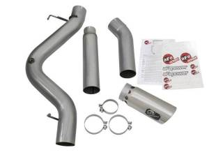 aFe - aFe LARGE Bore HD 5in Exhausts DPF-Back SS w/ Pol Tips 16-17 GM Diesel Truck V8-6.6L (td) LML/L5P - 49-44081-P - Image 5