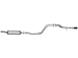 aFe - aFe MACH Force-Xp 2.5in 409SS Catback High-Tuck Exhaust 18-21 Jeep (JL) 3.6L 4-Door - Black Tip - 49-48065-1B - Image 7