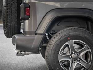 aFe - aFe Rebel Series 2.5in 409 SS Axle-Back Exhaust w/ Polished Tips 2018+ Jeep Wrangler (JL) V6 3.6L - 49-48067-P - Image 3