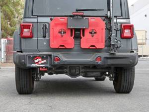 aFe - aFe MACH Force-Xp Axle-Back Exhaust System w/Black Tip 18-20 Jeep Wrangler L4-2.0T / V6-3.6L - 49-48070-1B - Image 6