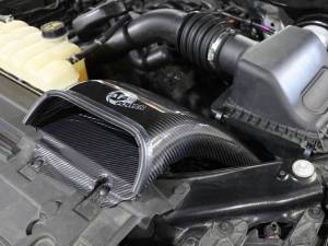 aFe - aFe Quantum Cold Air Intake System Scoop 18-20 Ford F150 EcoBoost V6-3.5L/2.7L - Carbon Fiber - 53-10008SC - Image 2