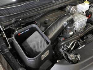 aFe - aFe 19-20 Dodge RAM 1500 5.7L Track Series Carbon Fiber Cold Air Intake System w/Pro DRY S Filter - 57-10011D - Image 2