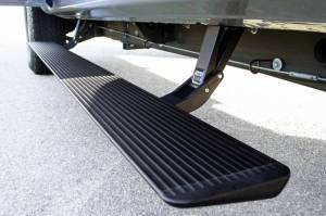 AMP Research - AMP Research 1999-2006 Chevy/GMC Silverado/Sierra Extended/Crew PowerStep - Black - 75113-01A - Image 1