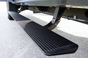 AMP Research - AMP Research 1999-2006 Chevy/GMC Silverado/Sierra Extended/Crew PowerStep - Black - 75113-01A - Image 2