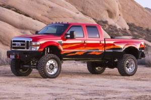 AMP Research - AMP Research 2008-2016 Ford F250/350/450 All Cabs PowerStep - Black - 75134-01A - Image 3