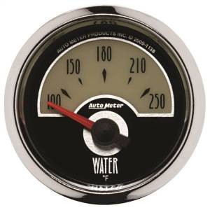 AutoMeter GAUGE WATER TEMP 2 1/16in. 250deg.F ELEC CRUISER - 1138