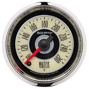 AutoMeter GAUGE WATER TEMP 2 1/16in. 260deg.F DIGITAL STEPPER MOTOR CRUISER - 1155