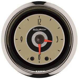 AutoMeter GAUGE CLOCK 2 1/16in. 12HR ANALOG CRUISER - 1185