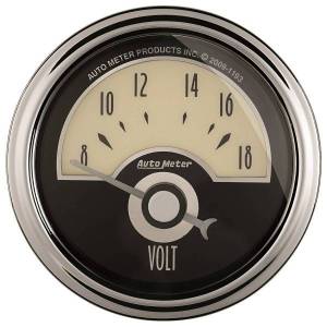 AutoMeter GAUGE VOLTMETER 2 1/16in. 18V ELEC CRUISER AD - 1191