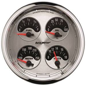AutoMeter GAUGE QUAD 5in. 240OE-33OF ELEC AMERICAN MUSCLE - 1212