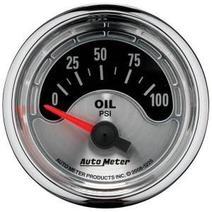 AutoMeter GAUGE OIL PRESS 2 1/16in. 100PSI ELEC AMERICAN MUSCLE - 1226