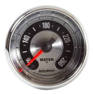 AutoMeter GAUGE WATER TEMP 2 1/16in. 260deg.F DIGITAL STEPPER MOTOR AMERICAN MUSCLE - 1255