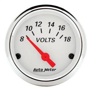 Autometer - AutoMeter GAUGE KIT 5 PC. 3 1/8in./2 1/16in. MECH. SPEEDO. WTMP/OILP ARCTIC WHT - 1311 - Image 8