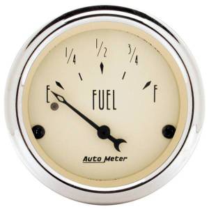 AutoMeter GAUGE FUEL LEVEL 2 1/16in. 240OE TO 33OF ELEC ANTIQUE BEIGE - 1817